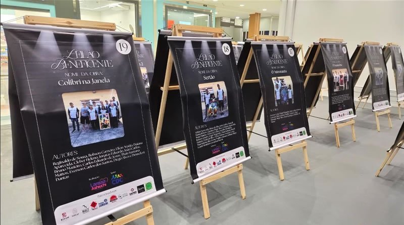 Exposição destaca arte e inclusão no Suzano Shopping